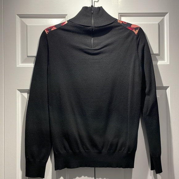 Like New Kate Spade ♠️ Floral Long Sleeve Turtleneck Sweater - Picture 7 of 12